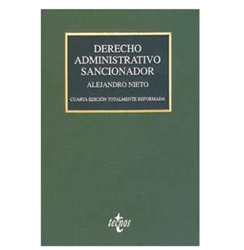 DERECHO ADMINISTRATIVO SANCIONADOR (De Editorial Tecnos)