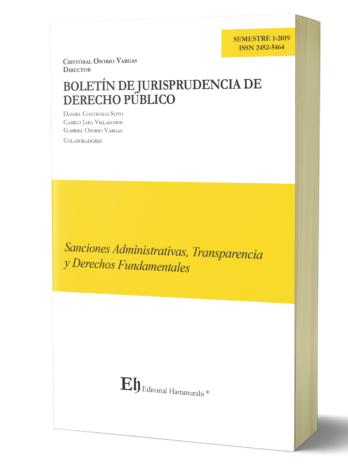 BOLETÍN DE JURISPRUDENCIA DE DERECHO PÚBLICO S1-2019 Sanciones Administrativas, Transparencia y Derechos Fundamentales