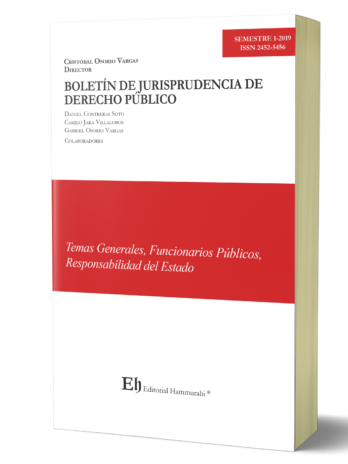 BOLETÍN DE JURISPRUDENCIA DE DERECHO PÚBLICO N°1 Temas Generales, Funcionarios Públicos y Responsabilidad del Estado