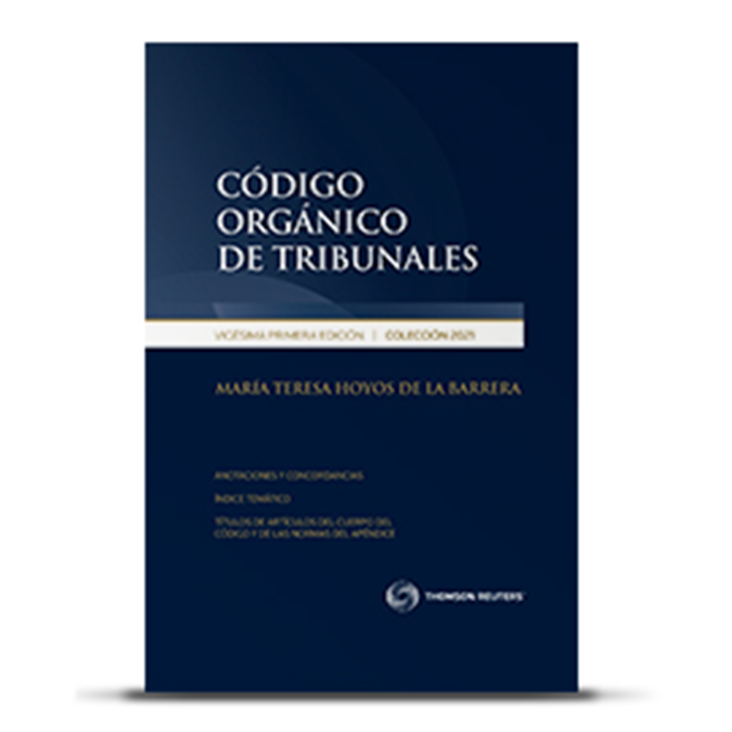 CÓDIGO ORGÁNICO DE TRIBUNALES 2021