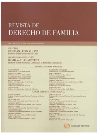 REVISTA DE DERECHO DE FAMILIA – N° 12