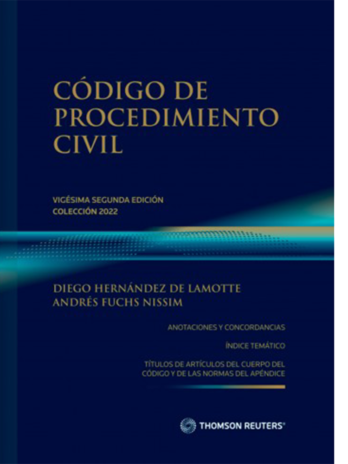 CÓDIGO DE PROCEDIMIENTO CIVIL TR 2022