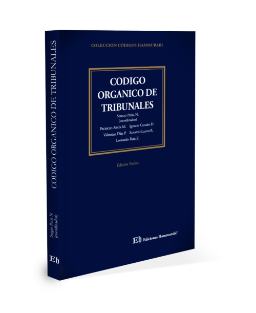 CÓDIGO ORGANICO DE TRIBUNALES 1ª Edición (Edición Pocket)