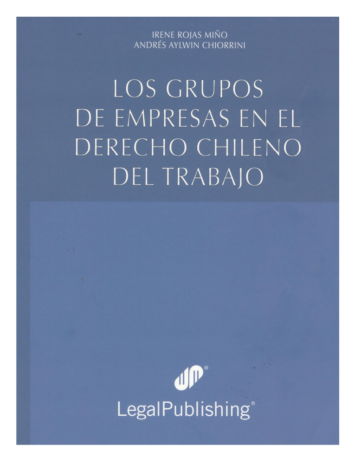 Los grupos de empresas en el derecho chileno del trabajo