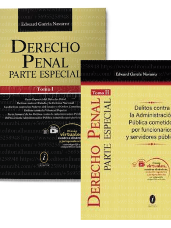 DERECHO PENAL PARTE ESPECIAL 2 tomos