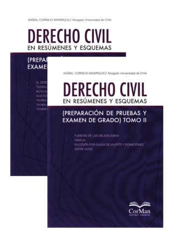 DERECHO CIVIL EN RESÚMENES Y ESQUEMAS – PREPARACIÓN DE PRUEBAS Y EXAMEN DE GRADO