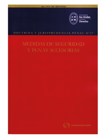 REVISTA DOCTRINA Y JURISPRUDENCIA PENAL N°  27 – MEDIDAS DE SEGURIDAD Y PENAS ACCESORIAS