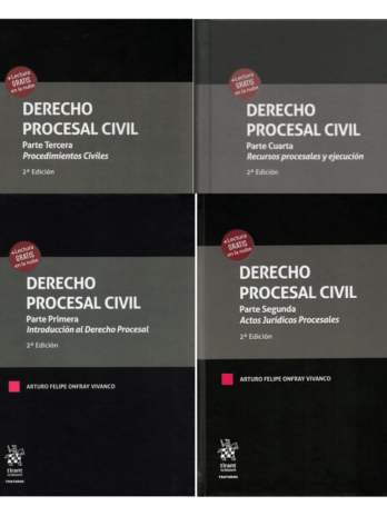 Derecho Procesal Civil – Obra Completa 4 Tomos