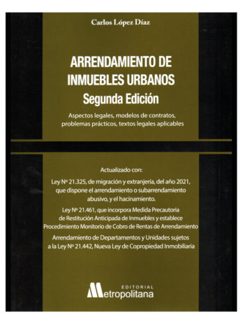 ARRENDAMIENTO DE INMUEBLES URBANOS – segunda edición