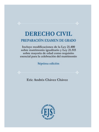 Derecho Civil – Para Examen de Grado – 7ma Edición
