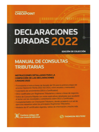 DECLARACIONES JURADAS 2022