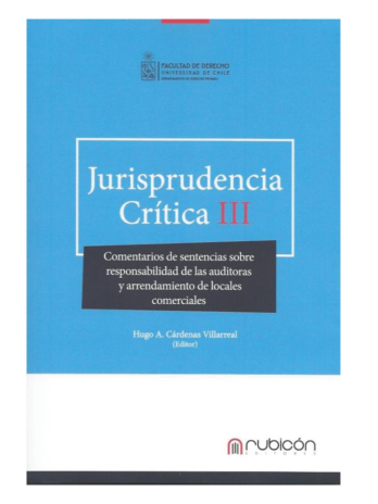 Jurisprudencia Crítica III, Comentarios de Sentencias sobre Responsabilidad de las Auditorias y Arrendamientos de Locales Comerciales