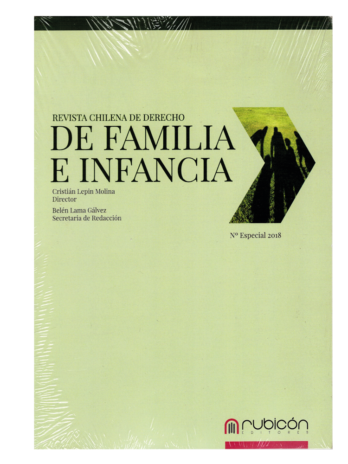 Revista Chilena De Derecho De Familia E Infancia N° Especial 2018