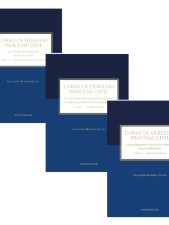 CURSO DE DERECHO PROCESAL CIVIL, Tomos I, II y III Edición Actualizada