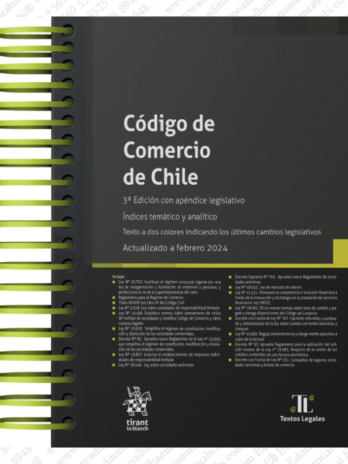 CÓDIGO DE COMERCIO DE CHILE 2024 Tirant lo Blanch