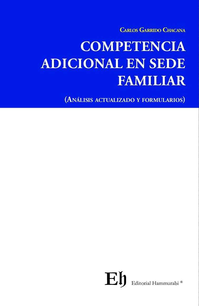 COMPETENCIA ADICIONAL EN SEDE FAMILIAR