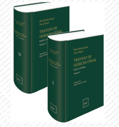 TRATADO DE DERECHO PENAL parte general volumen I y II