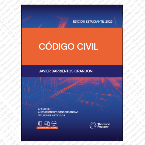 CÓDIGO CIVIL 2025- EDICIÓN ESTUDIANTIL- THOMSON REUTERS (anillado)