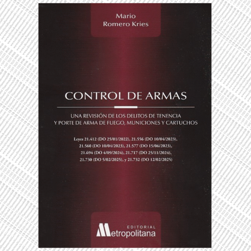CONTROL DE ARMAS, UNA REVISIÓN DE LOS DELITOS DE TENENCIA Y PORTE DE ARMA DE FUEGO, MUNICIONES Y CARTUCHOS