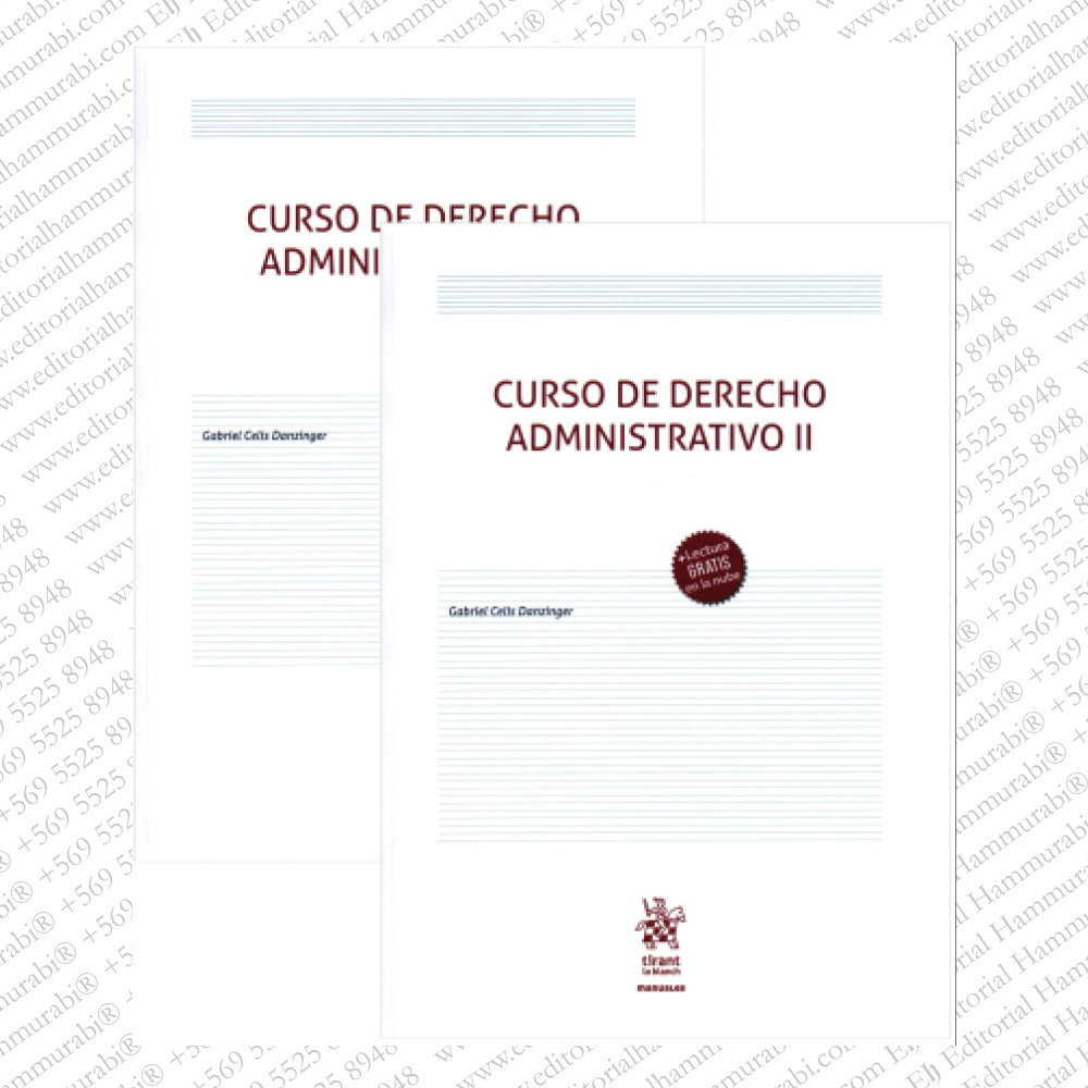 PACK CURSO DE DERECHO ADMINISTRATIVO I Y II