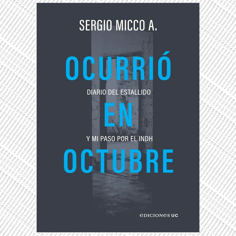 OCURRIÓ EN OCTUBRE Diario del estallido y mi paso por el INDH