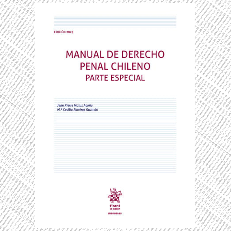 MANUAL DE DERECHO PENAL CHILENO. Parte Especial Edición 2025