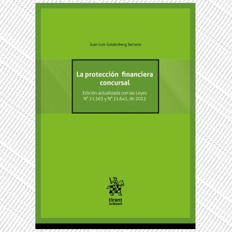 LA PROTECCIÓN FINANCIERA CONCURSAL. Edición actualizada con las Leyes N° 21.563 y N° 21.641, de 2023