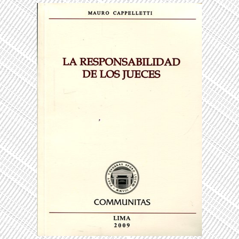 LA RESPONSABILIDAD DE LOS JUECES