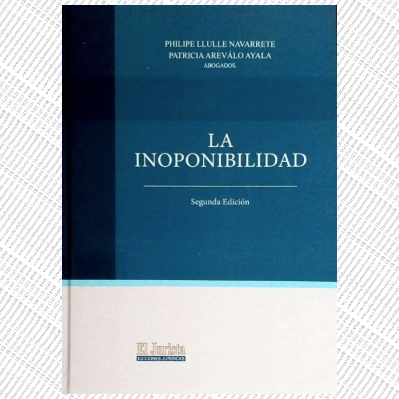 LA INOPONIBILIDAD segunda edición