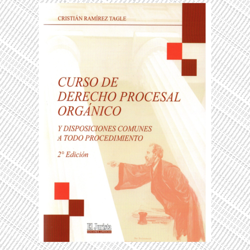 CURSO DE DERECHO PROCESAL ORGÁNICO y disposiciones comunes a todo procedimiento