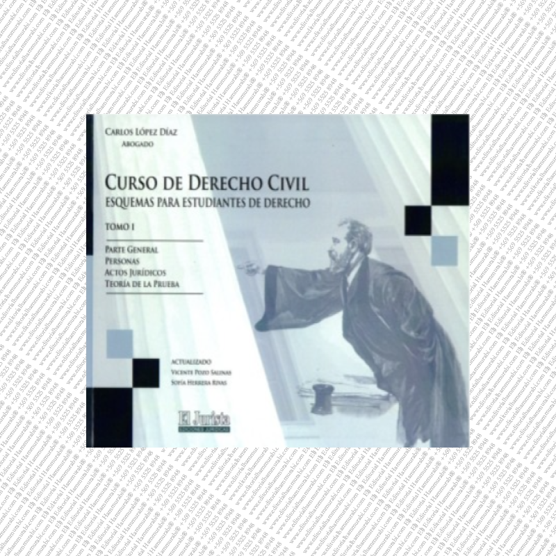 CURSO DE DERECHO CIVIL - TOMO I - PARTE GENERAL, PERSONAS, ACTOS JURÍDICOS Y TEORÍA DE LA PRUEBA
