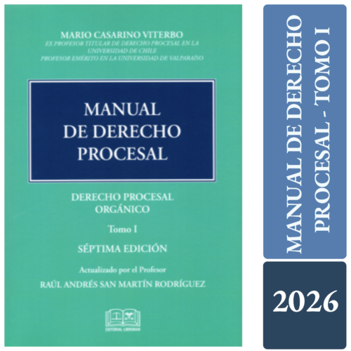 MANUAL DE DERECHO PROCESAL - Tomo I - derecho procesal orgánico
