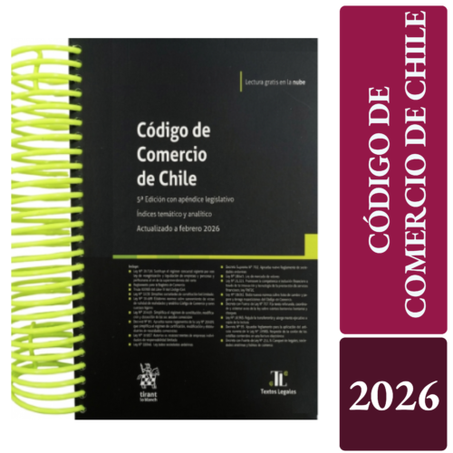 CÓDIGO DE COMERCIO DE CHILE 2026 - Tirant lo Blanch – edición anillada