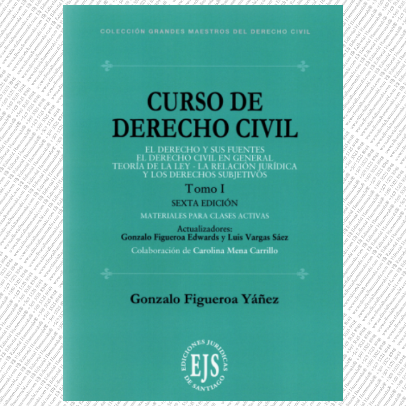 CURSO DE DERECHO CIVIL - Tomo I - el derecho y sus fuentes - el derecho civil en general - teoría de la ley