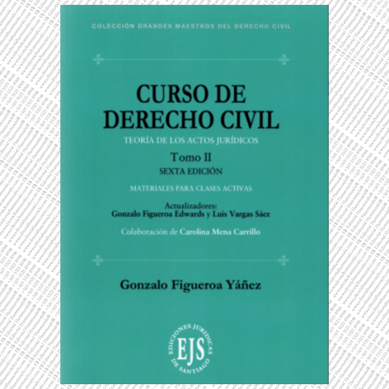 CURSO DE DERECHO CIVIL - Tomo II - teoría de los actos jurídicos