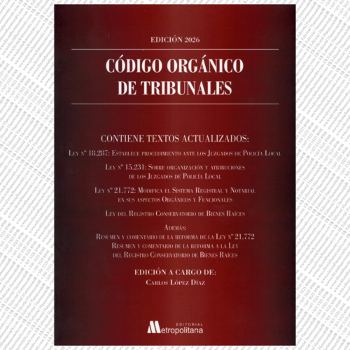 Código Orgánico de Tribunales 2026