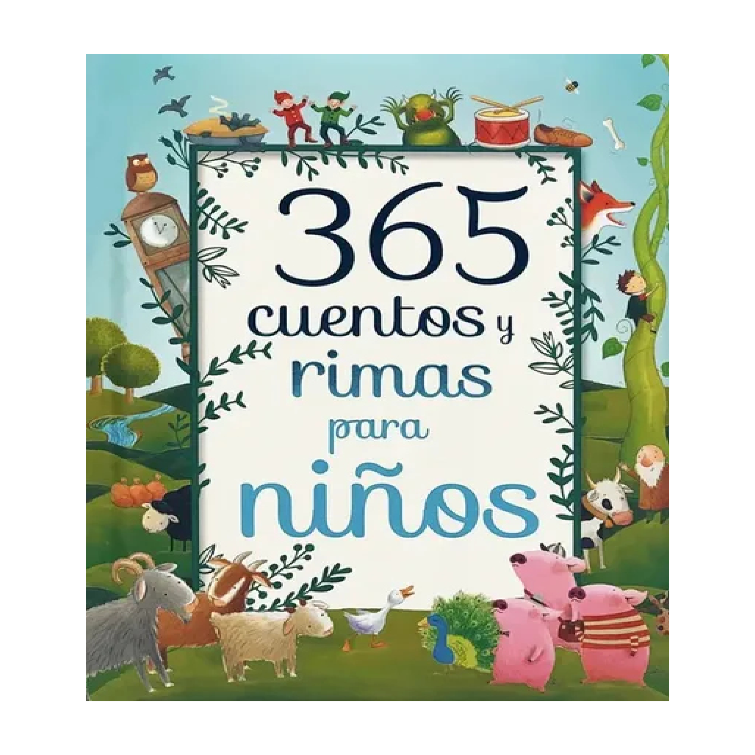 LIBRO 365 CUENTOS Y RIMAS PARA NIÑOS