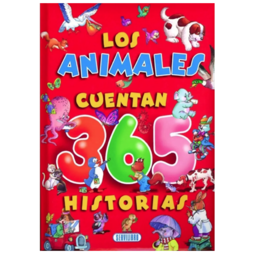 LIBRO INFANTIL LOS ANIMALES CUENTAN 365 HISTORIAS