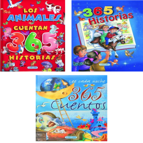 PACK - 365 HISTORIAS INFANTILES - literatura infantil