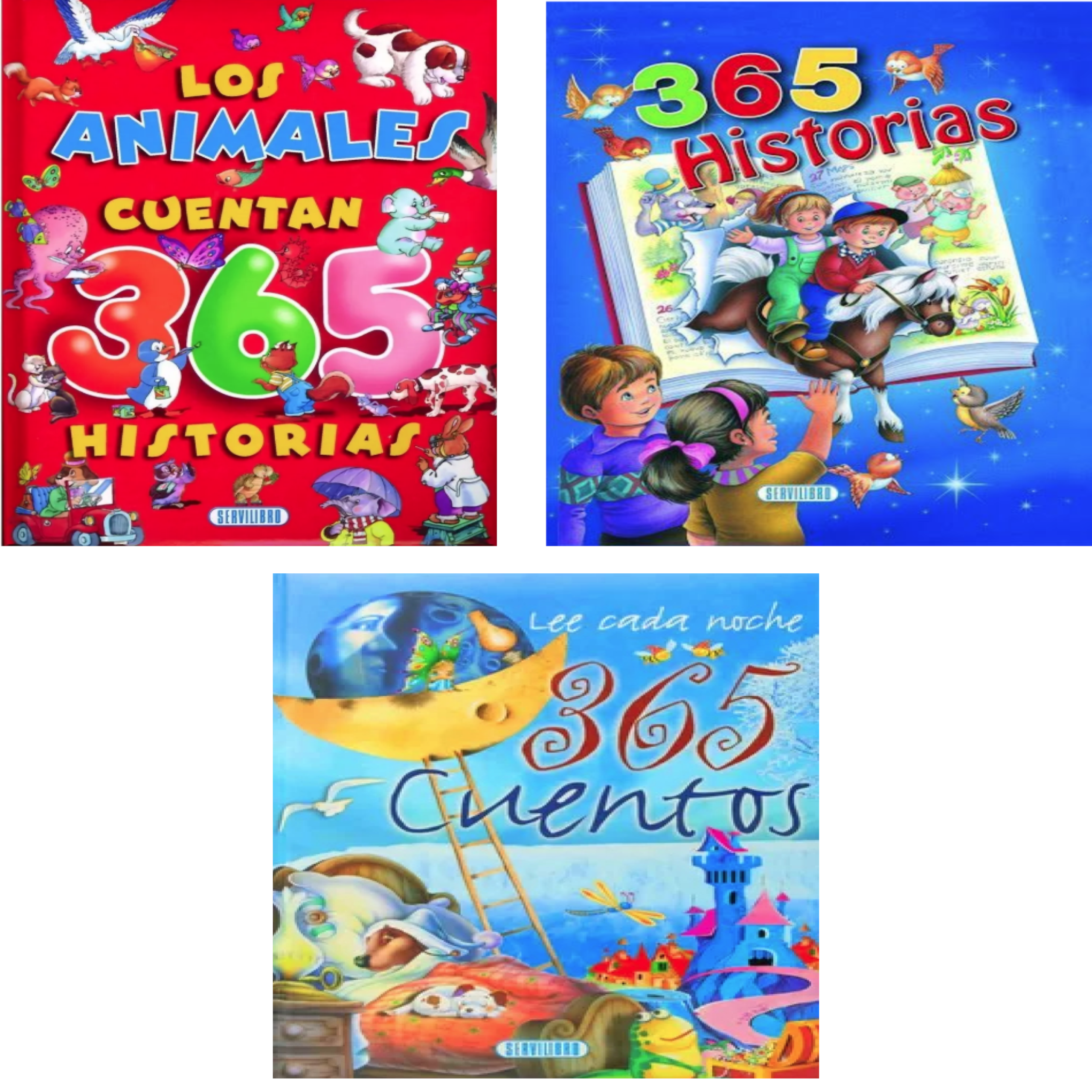 PACK - 365 HISTORIAS INFANTILES - literatura infantil