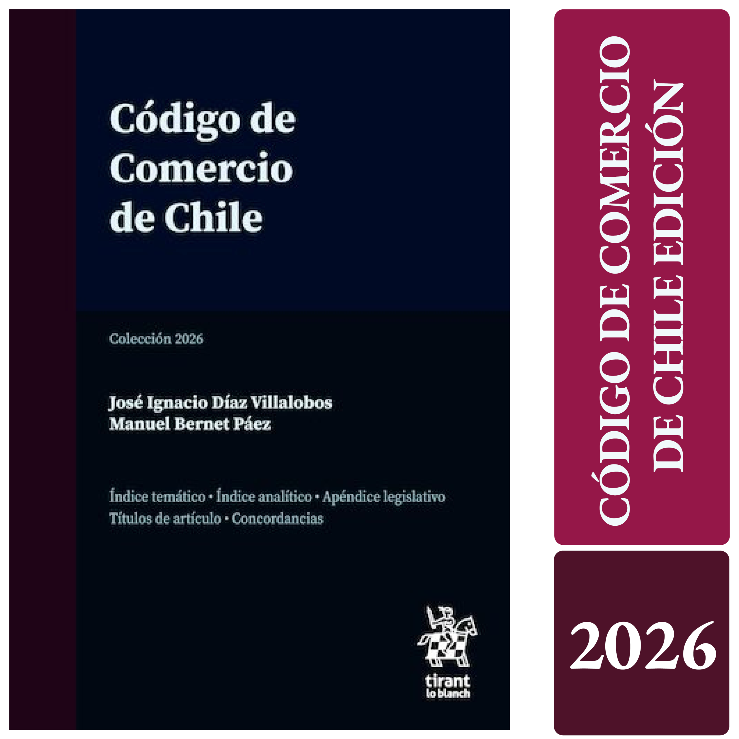 CÓDIGO DE COMERCIO DE CHILE - Tirant lo Blanch – edición profesional