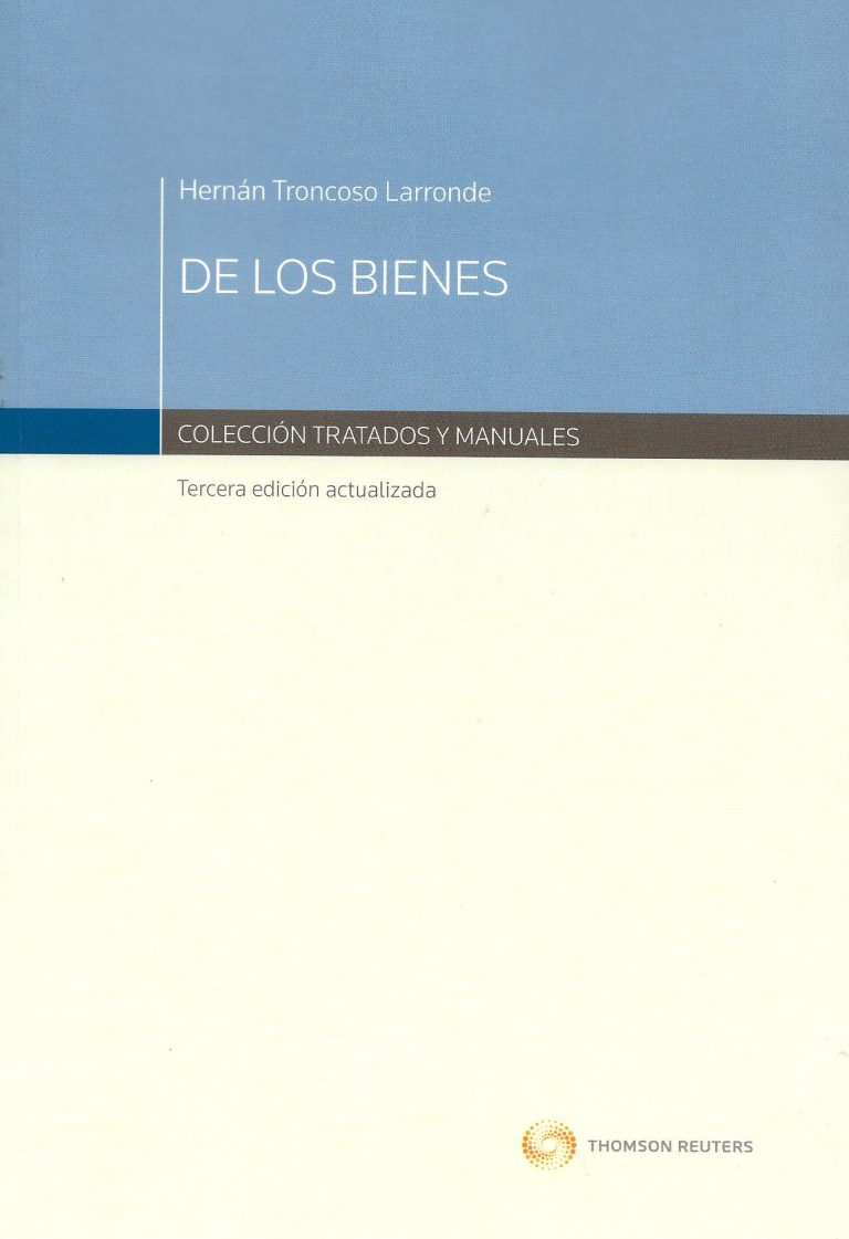 DE LOS BIENES 3ra Edición