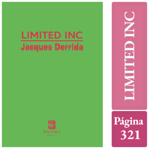 LIMITED INC - Jacques Derrida