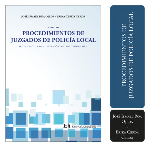 MANUAL DE  PROCEDIMIENTOS DE  JUZGADOS DE POLICÍA LOCAL
