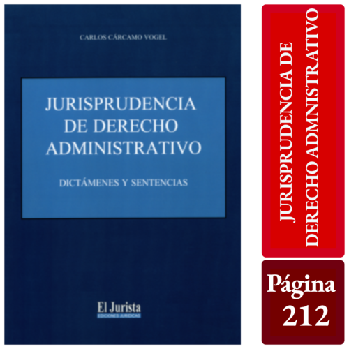 JURISPRUDENCIA DE DERECHO ADMNISTRATIVO - DICTÁMENES Y SENTENCIAS
